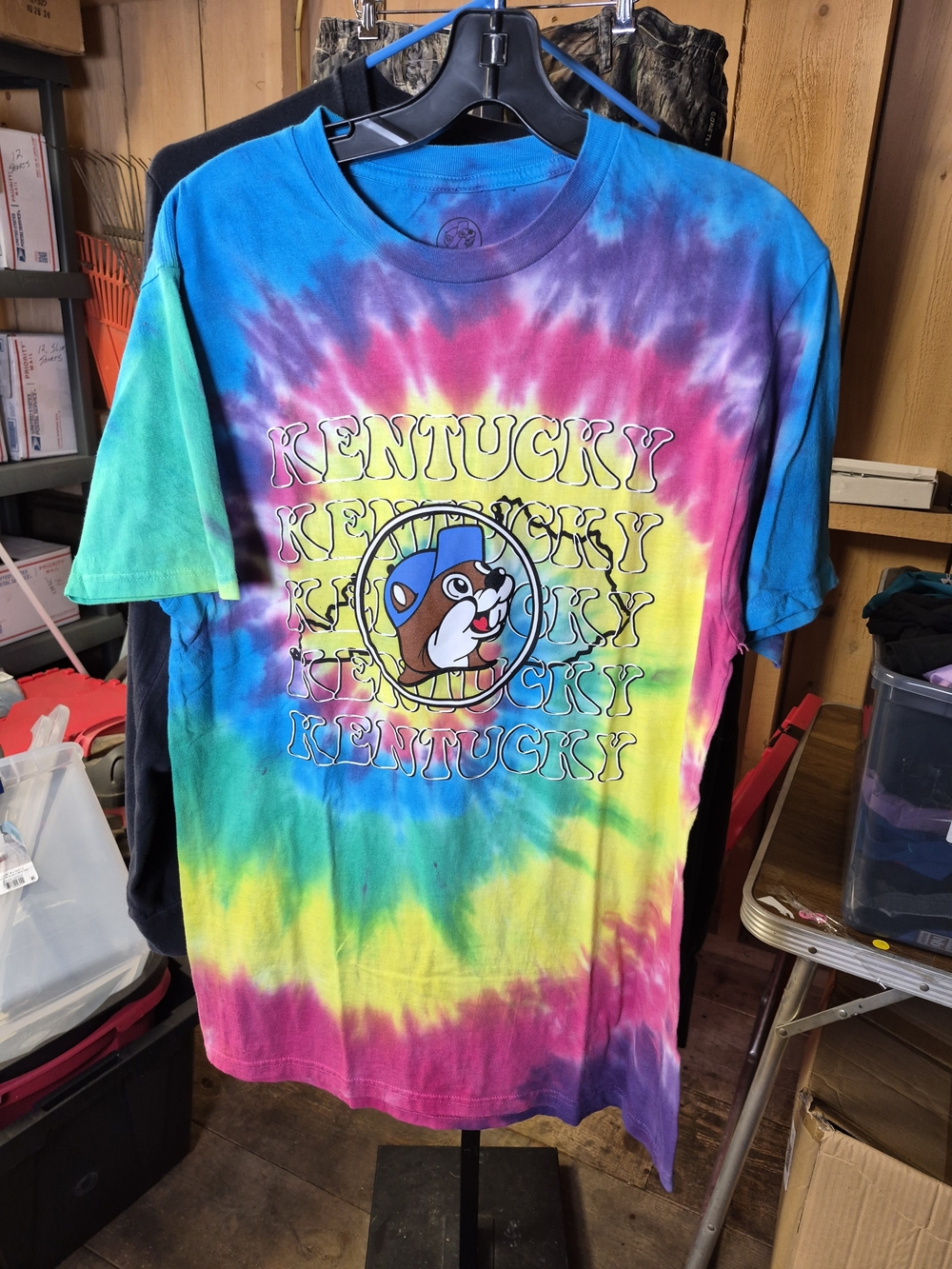 Kentucky Tie-Dye Short Sleeve Tee - Multicolor Bin 57